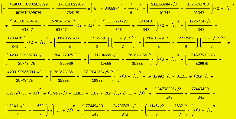 explicit formula (first part) by Vaclav Kotesovec